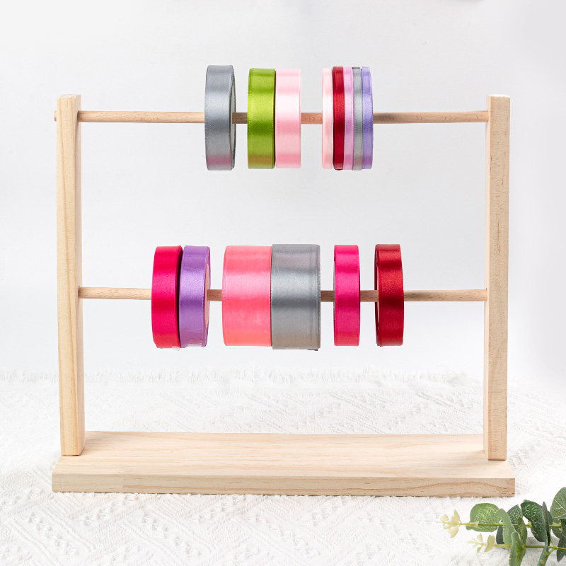 实木丝带架花店用品丝带收纳架丝带卷轴架家用DIY手工彩带收纳架,淘宝优惠券,粉丝福利购,淘宝优惠卷