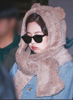 网红百搭偏光太阳镜女白色小脸