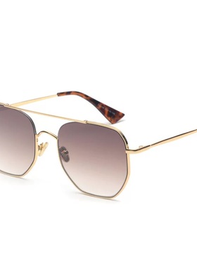 古力娜扎金属镂空素颜情侣墨镜