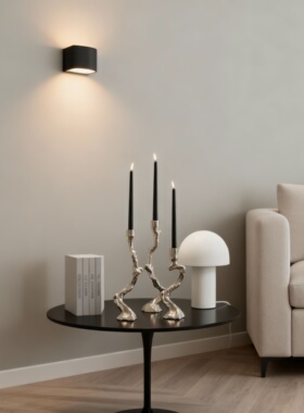 轻奢树脂树枝造型桌面摆件