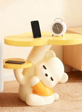 儿童房可爱小熊树脂收纳摆件