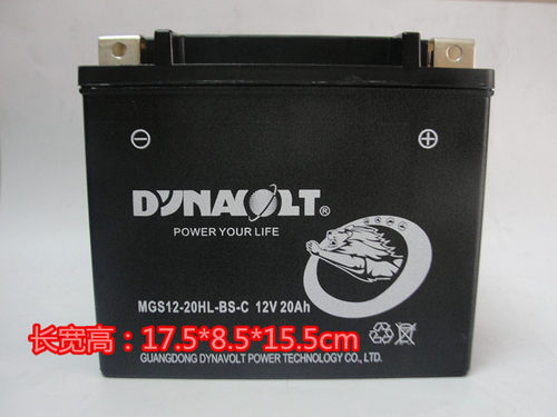 哈雷摩托车电瓶12v20A金翼1800摩托车电池肥仔黛娜软尾大狗摩托艇 - 图0