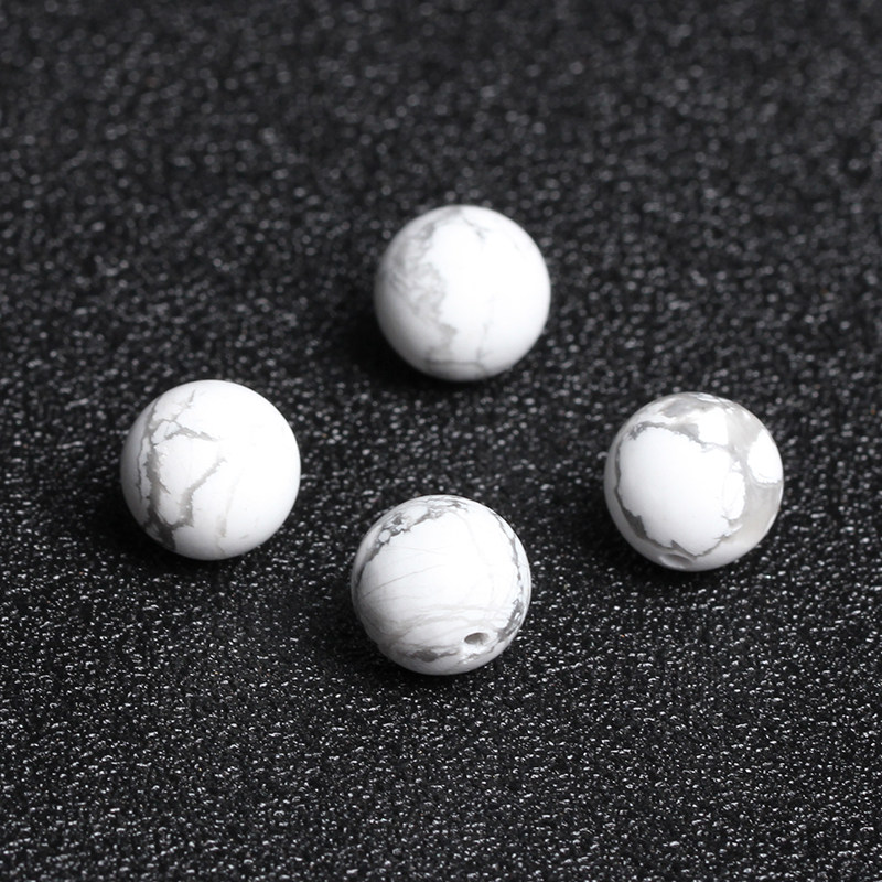 白松石散珠子单珠圆珠diy水晶饰品配件材料串珠,淘宝优惠券,粉丝福利购,淘宝优惠卷