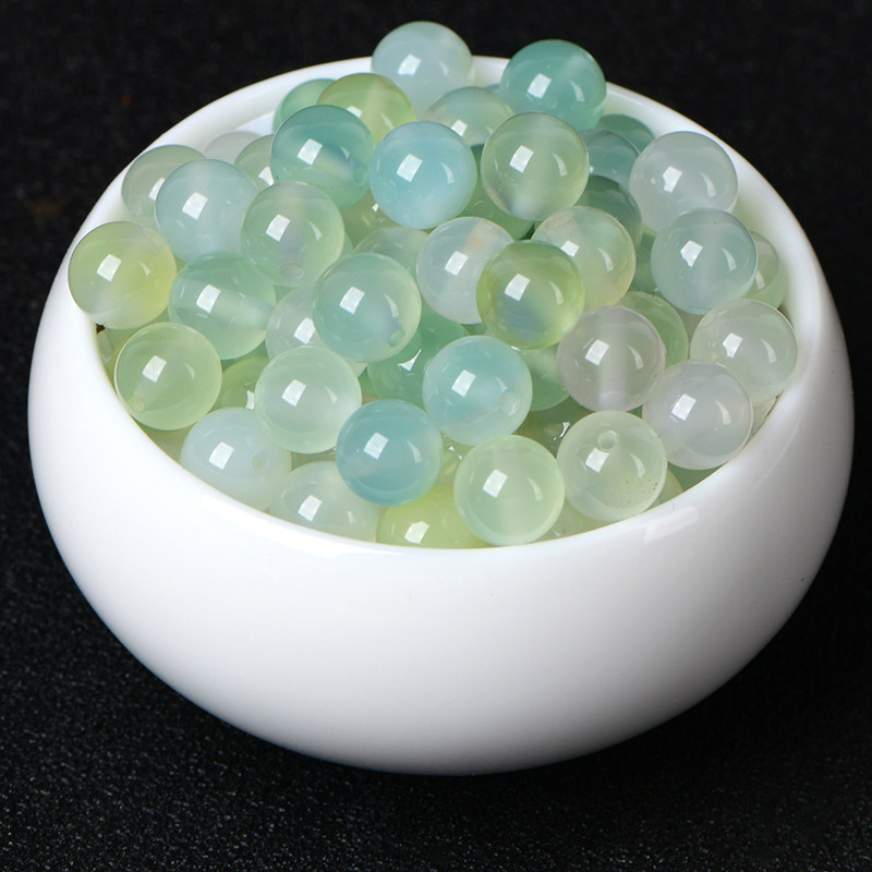 天然苹果玛瑙散珠子diy水晶手工饰品配件材料圆珠串珠单珠有孔珠,淘宝优惠券,粉丝福利购,淘宝优惠卷