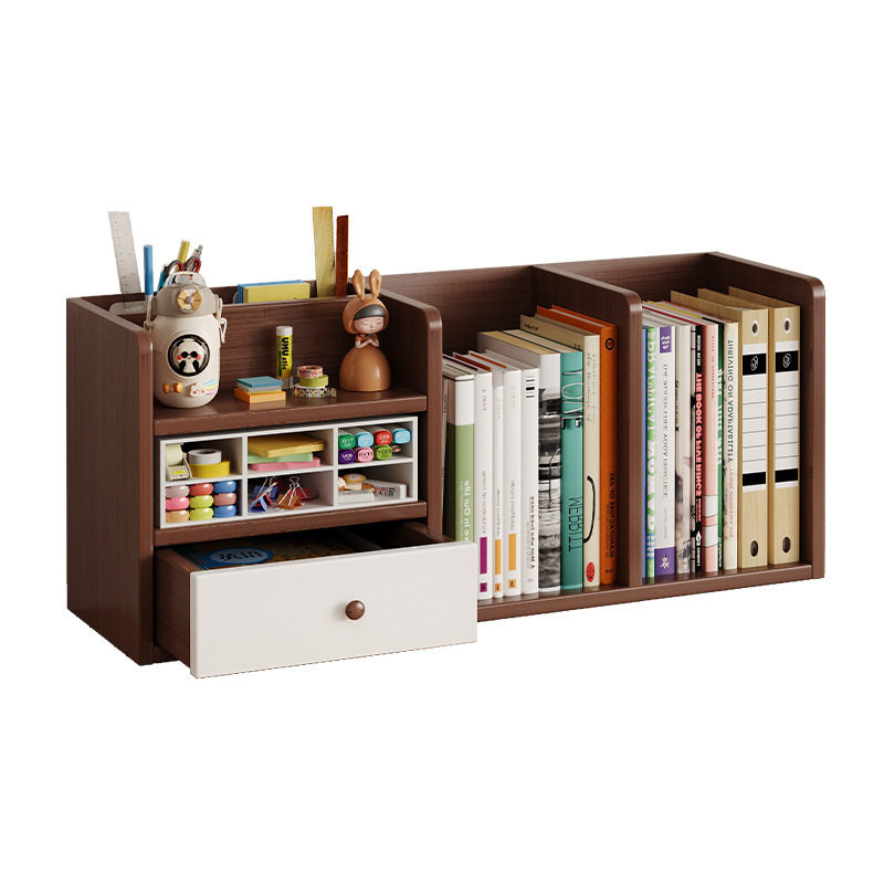Japan imported desktop storage rack desk bookshelf vertical multi-layer desk writing desk storage station finishing shelf