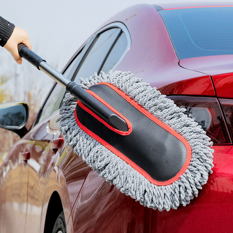 汽车扫雪除霜除尘掸子擦车神器扫灰尘拖把车用蜡拖除雪蜡不掉毛车,淘宝优惠券,粉丝福利购,淘宝优惠卷