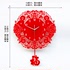 Ya Keli Chinese Wall Clock Living Room Mute Creative Fashion Art Clock Modern Simple Wall Watch Decoration Quartz Clock