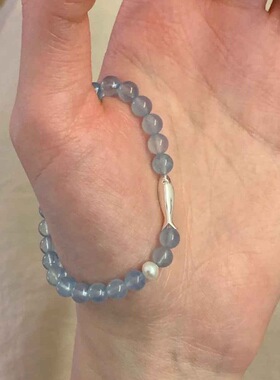 新中式年年有鱼小鱼手链设计感个性简约气质百搭手串小众女ins