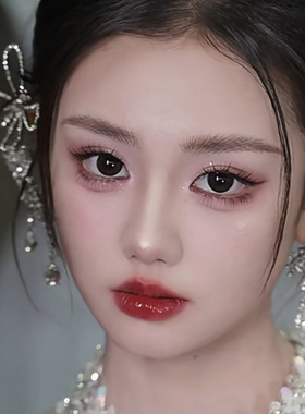 镶钻蝴蝶镂空水滴吊坠耳环气质百