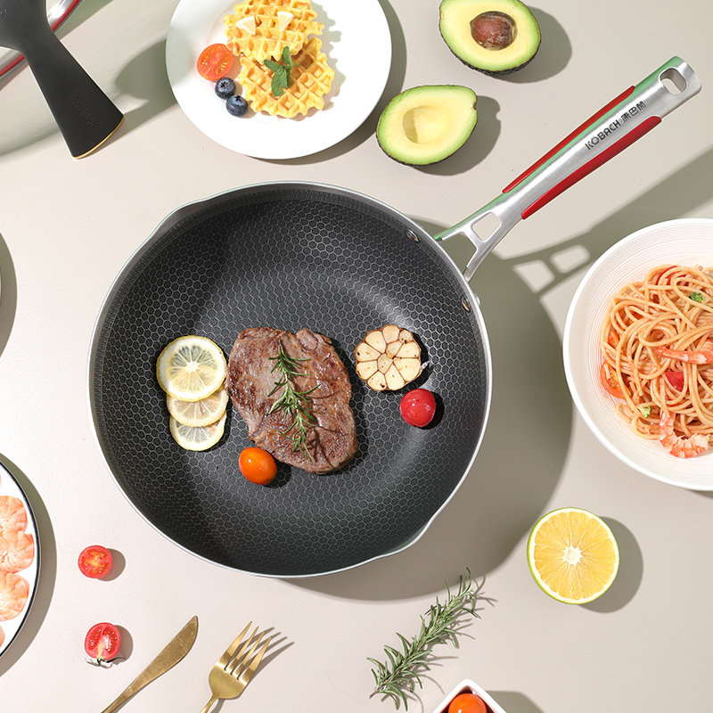 康巴赫官方旗舰店第五代小资316l锅 康巴赫炒锅