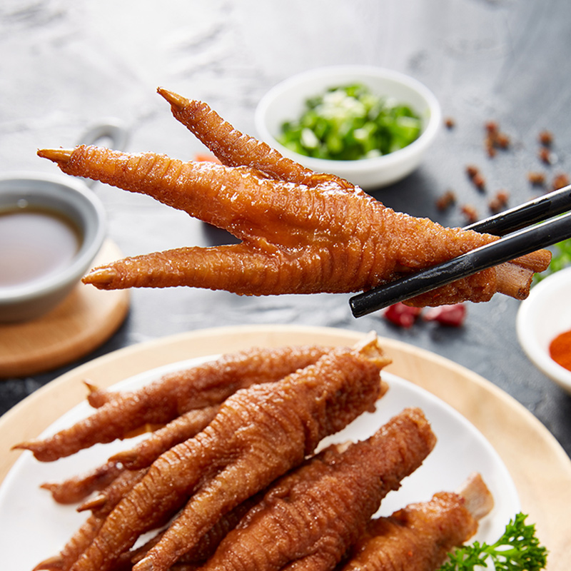 三凤桥真虎皮凤爪卤鸡爪鸡脚特产即食速食成品快手预制菜品年夜饭 - 图1