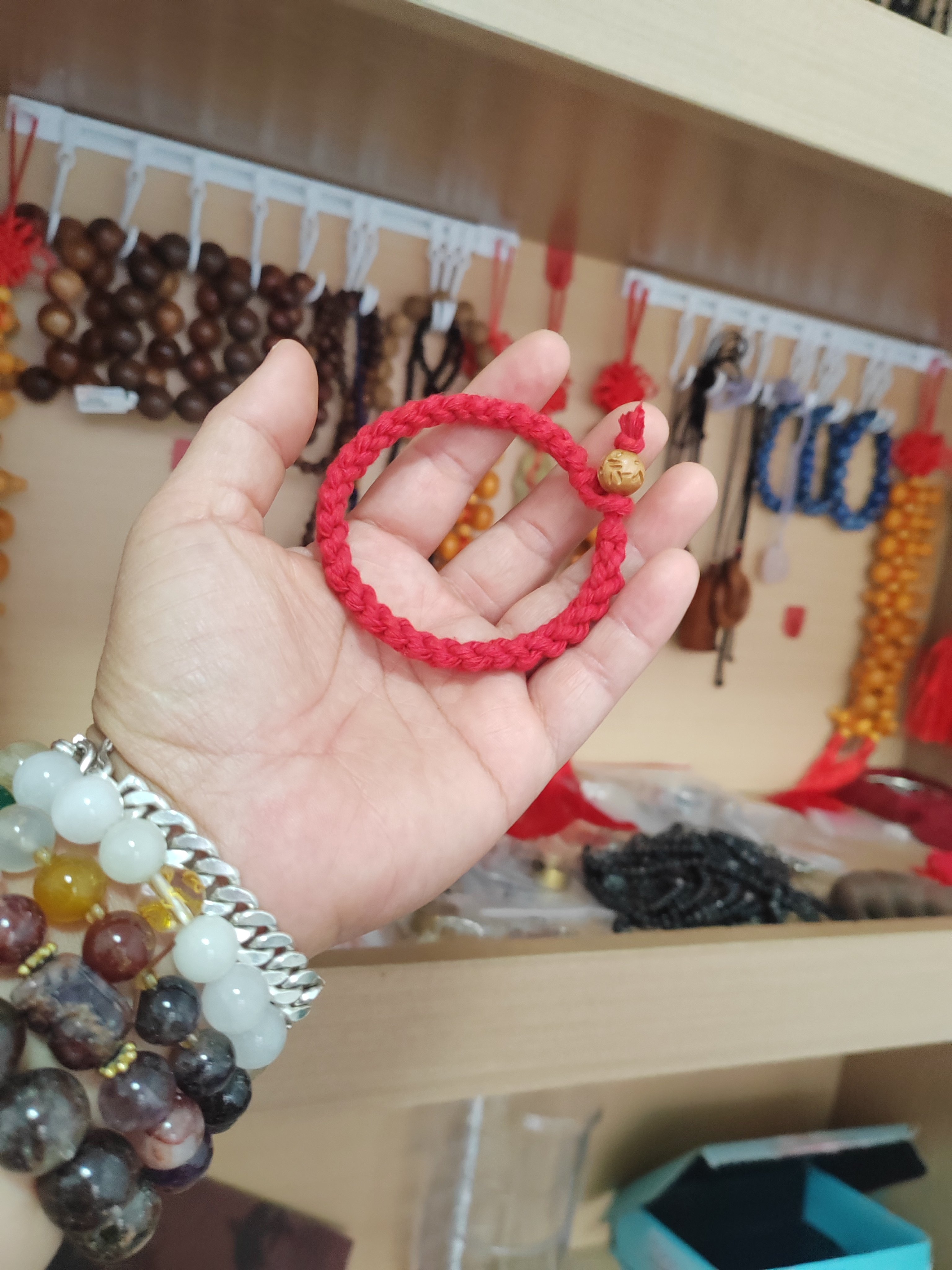 朱砂中药桃木心经红绳本命年红绳纯手工编织红绳护身符,淘宝优惠券,粉丝福利购,淘宝优惠卷