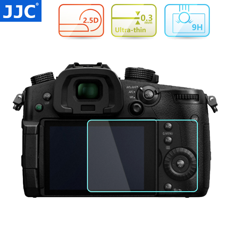 JJC 适用于松下G9GK-K钢化膜GH6 GH5S GH5 GX9 GX7III/3 S1 S1R S1H G100 G110 DC-S5屏幕保护贴膜 - 图0