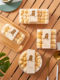 Western dessert tiramisu soy milk box transparent