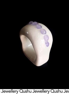 herherlin原创小众珍珠戒指