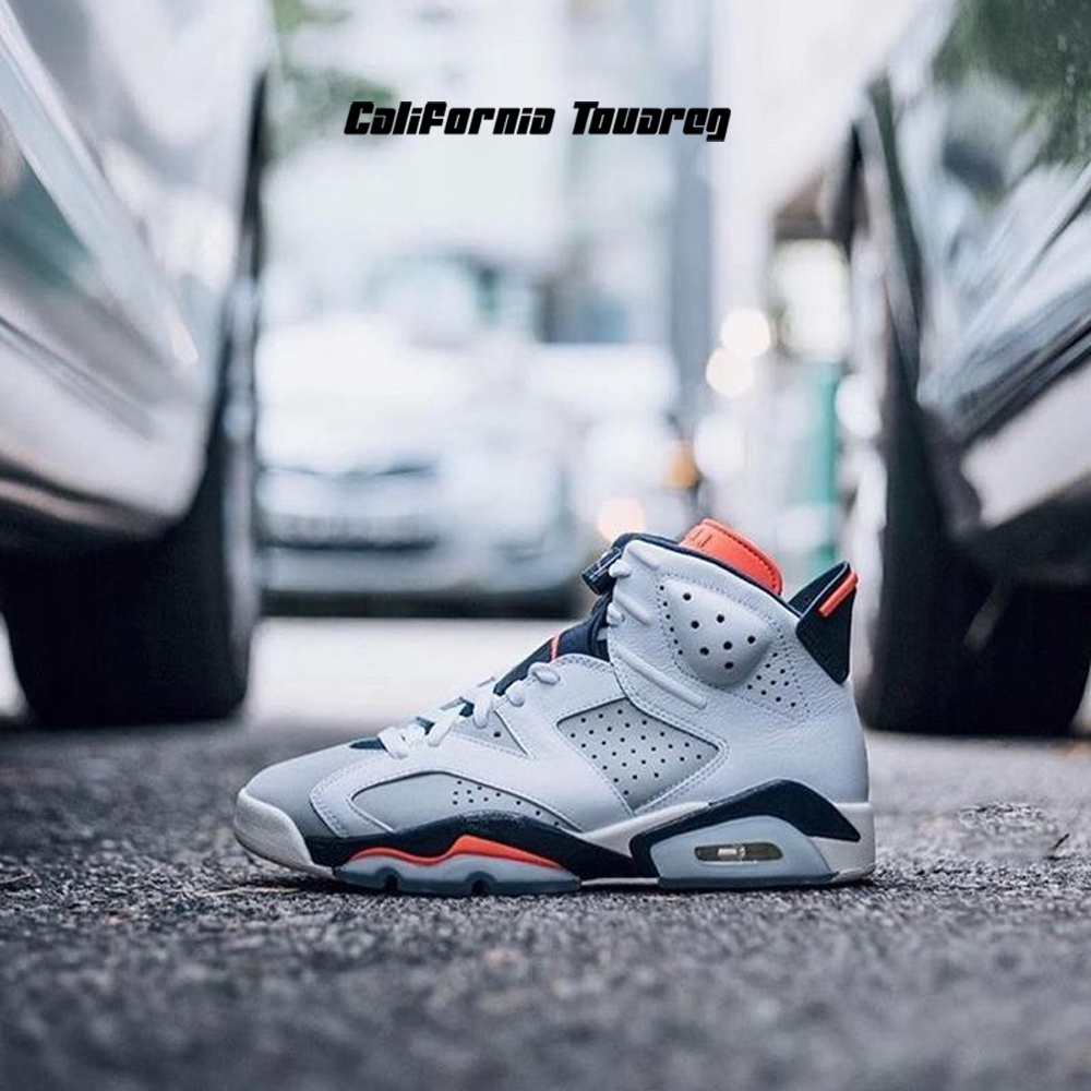 Nike AIR JORDAN 6黑红AJ6冠希哥同款复刻红外线篮球鞋384664-104-图1