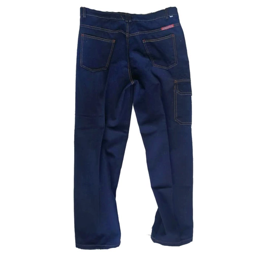 Мужские износостойкие джинсовые штаны для работы, свободный крой