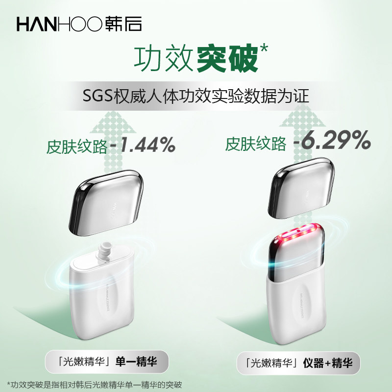 韩后光嫩精华抗皱抗初老面部美容仪 hanhoo韩后液态精华