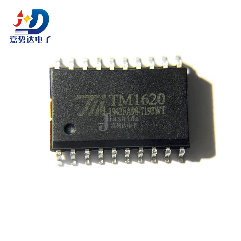 TM1620B TM1620 LED数码管显示驱动控制IC芯片 SOP-20 全新 - 图0