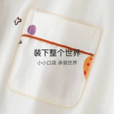 Нижнее белье, летняя хлопковая пижама, тонкий комплект для отдыха, 100% хлопок