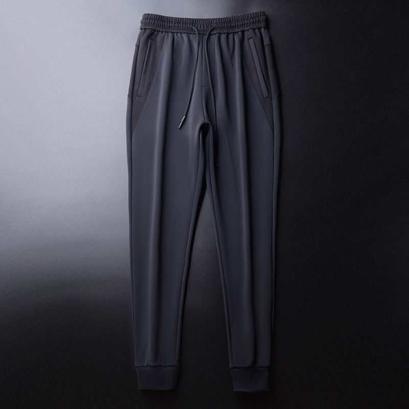 秋冬款加绒加厚速干男士高端哈伦裤 微品服饰休闲裤