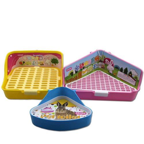 Туалетный туалет кролика, голландская, голландская свинья Большой фиксированный треугольный туалетный бассейн моча Уклян