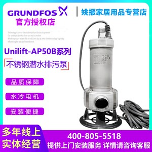 丹麦格兰富水泵AP50B.50.11.3小型潜水泵水景循环泵不锈钢排污泵