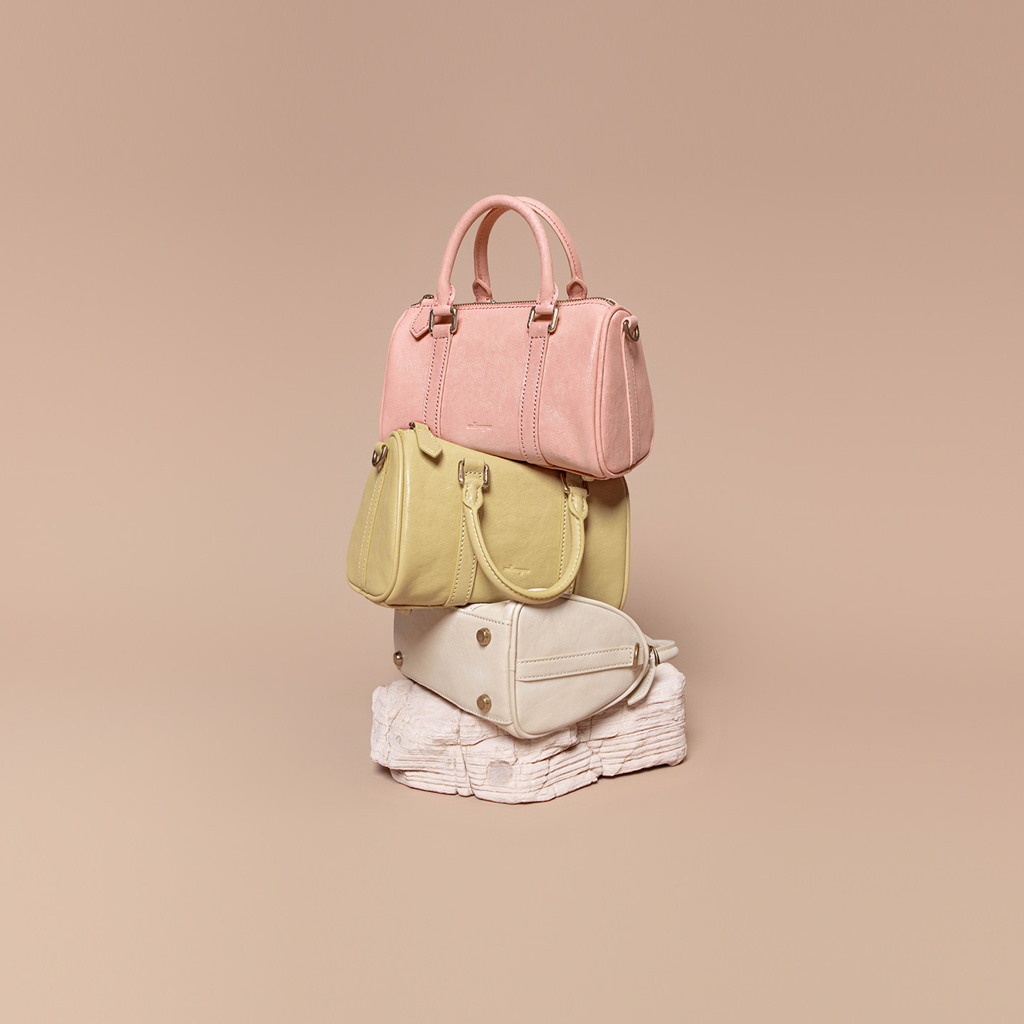 食草堂波士顿包2025新款女士包包枕头包彩色植鞣皮单肩包手提包,淘宝优惠券,粉丝福利购,淘宝优惠卷