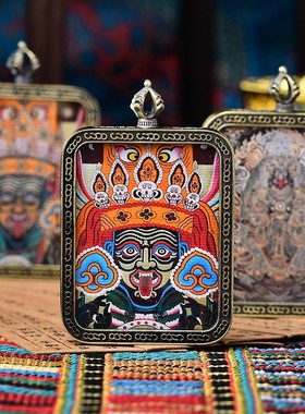 手工编织唐卡吊坠绳扎基拉姆吊坠挂件绳佛牌项链绳前世今生挂坠子