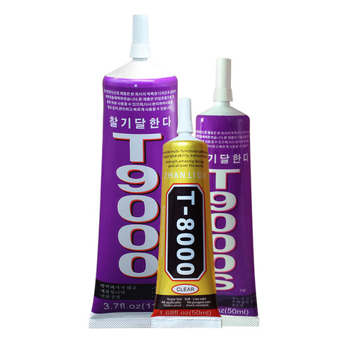 粘力达T9000粘手机屏幕胶水边框密封胶粘合胶翘屏修复开胶后盖后壳专用防水沾苹果外屏维修华为的t8000平板胶 - 图3
