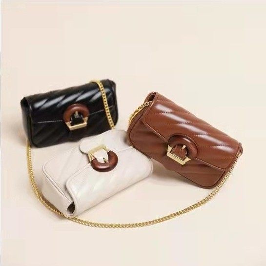 小香风绣线链条质感斜挎迷你小包包2023春季小众百搭单肩小方包女,淘宝优惠券,粉丝福利购,淘宝优惠卷