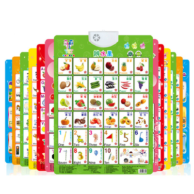 启蒙宝宝看图识字有声挂图