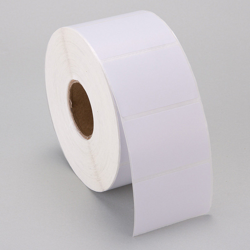 铜版纸不干胶标签纸100x80*60 90 70x50 40 30 20佳博条码打印机碳带TSC铜板纸卷商品定做彩色印刷空白贴纸_虎窝淘