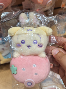 【MINISO】名创优品CHllKAWAXSanrio characters系列草莓车车毛绒