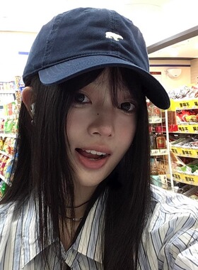 男女新款日系百搭休闲显棒球帽子