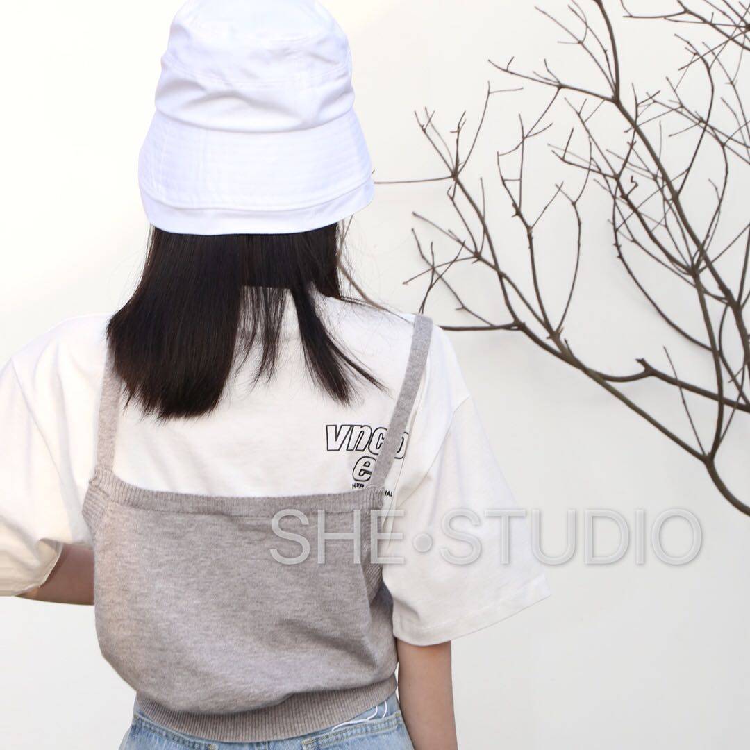 2020春夏新款韩版女装s&she t恤 SASA喵喵T恤