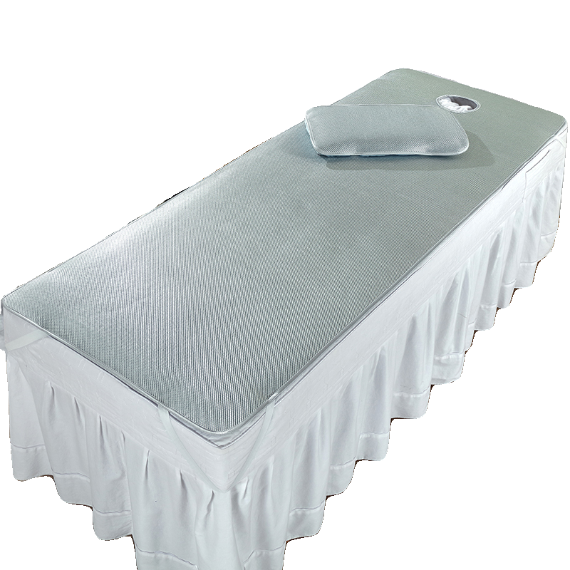 美容床凉席美容院专用冰丝藤席夏季透气可水洗按摩洗头床垫子带洞,淘宝优惠券,粉丝福利购,淘宝优惠卷