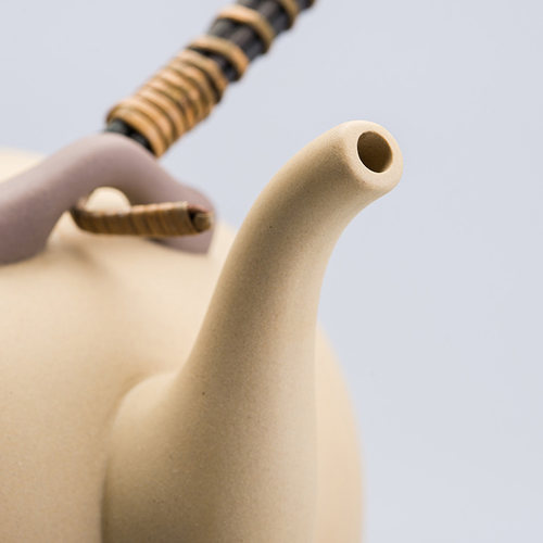 日式紫砂提梁壶煮茶壶陶瓷烧水壶煮茶器陶壶炭炉大号家用功夫茶具 - 图1