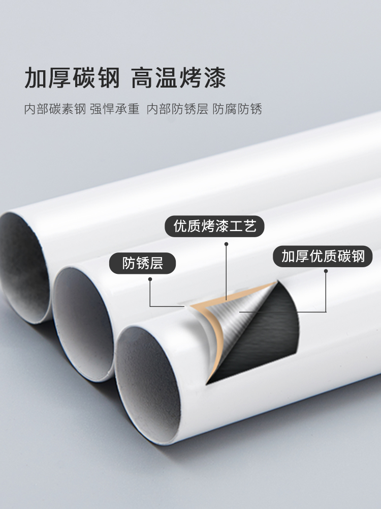 挂衣架落地卧室家用简易移动神器多功能房间加粗收纳衣帽架晾衣架