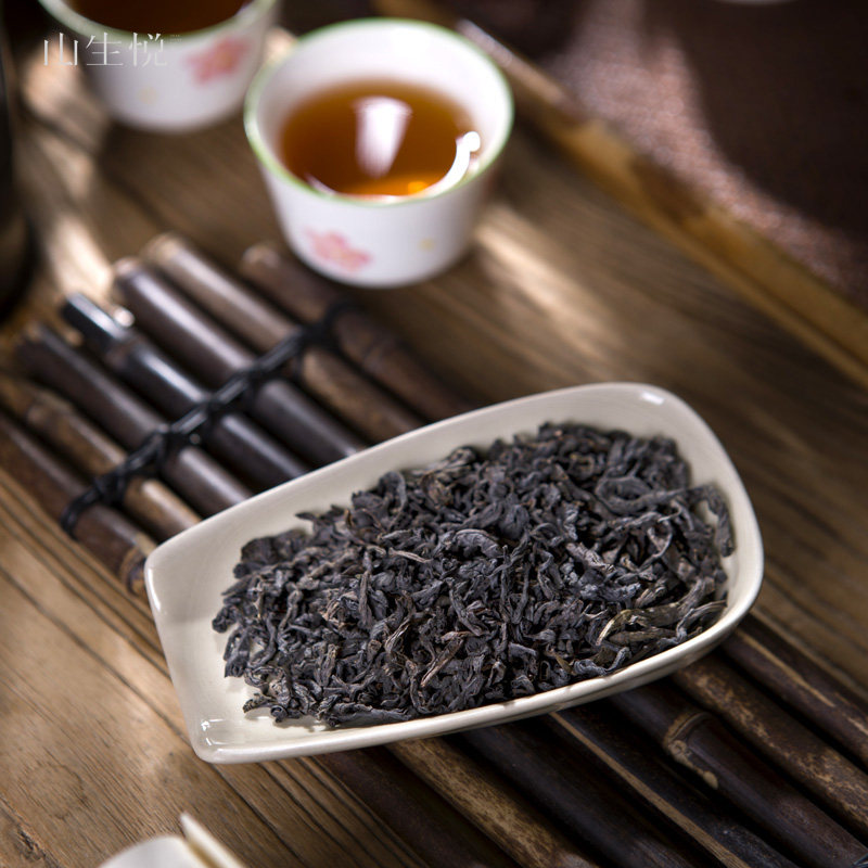 天尖茶安化黑茶正宗芙蓉山野茶山生悦陈年湖南特色安华散装正品_虎窝淘