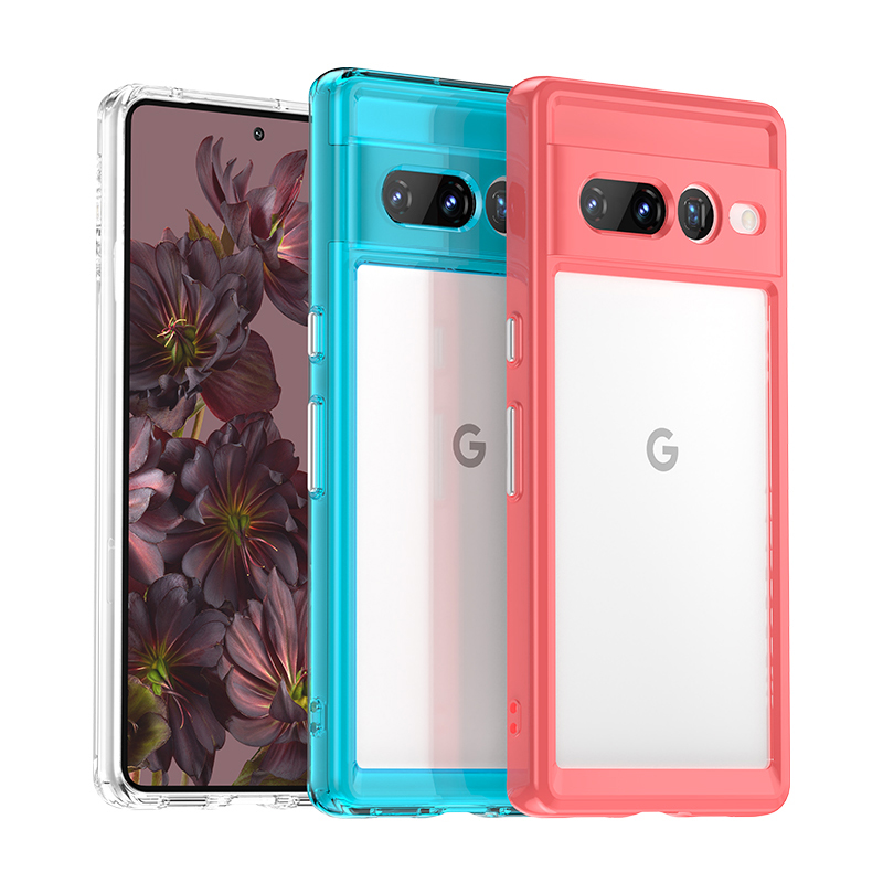 适用谷歌pixel7手机全包硬背软边壳Google谷歌pixel7pro电话Fold透明8防摔TPU套谷歌pixel7a镜头全包保护款壳 - 图0