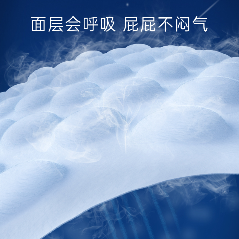 bebetour皇家小狮子mini装新生儿超薄透气男女宝宝S/M纸尿裤*1包