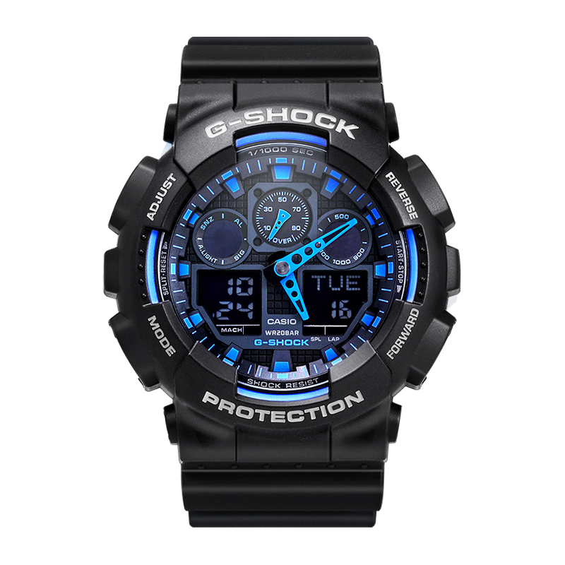 Genuine Casio sports waterproof ga-100 watch for men