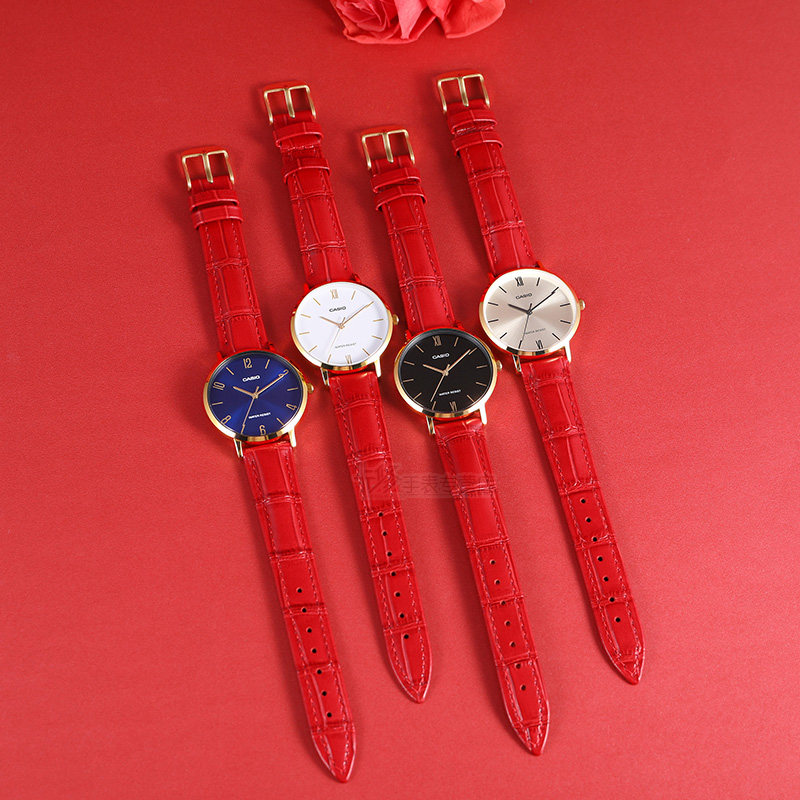 casio女学生防水新品简约石英表 卡修手表日韩腕表