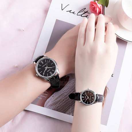 casio couple watch set