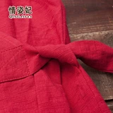 情姿妃 Ханьфу, короткая футболка, большой размер, китайский стиль