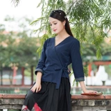 情姿妃 Ханьфу, короткая футболка, большой размер, китайский стиль