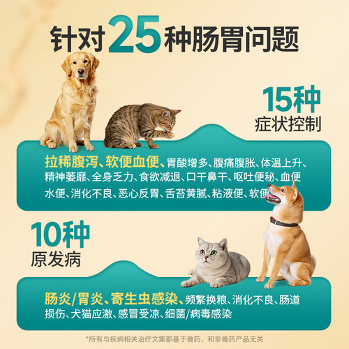 狗狗拉稀止泻猫咪拉肚子药肠胃炎症宠物软便腹泻便血碱式碳酸铋片 - 图0