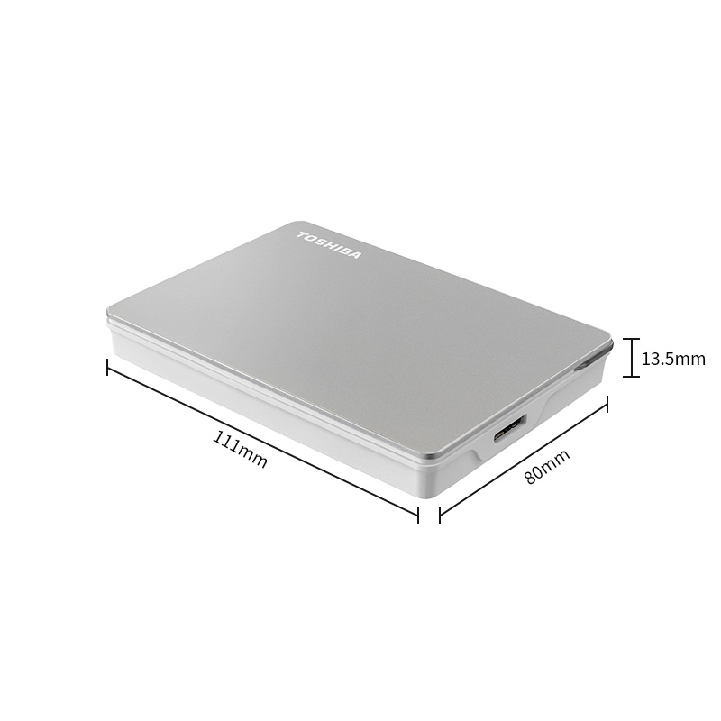 送硬盘包 领券减10】东芝FLEX移动硬盘1t USB3.2高速3.0 Type-C苹果mac专用win系统电脑硬盘手机外置存储1tb