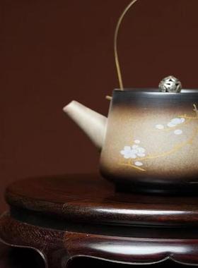 紫檀酸枝底座茶室底托